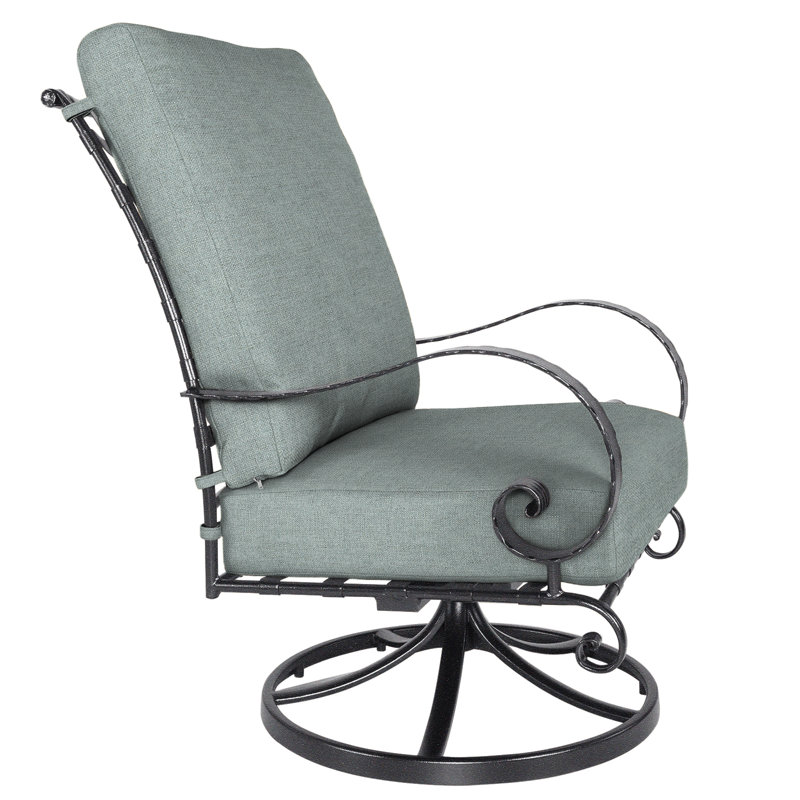Classico Outdoor Lounge Chair, Graphite, Flagship Stone Sunbrella®