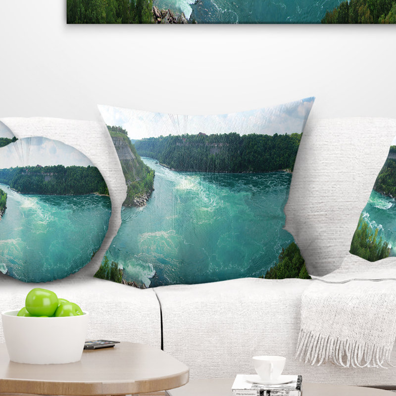 Coussin photographie photographie, 16 po x 1 po, Coussin décoratif