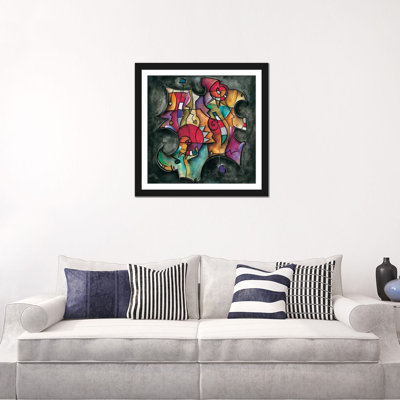 «Noir Duet II» par Eric Waugh, impression sur toile