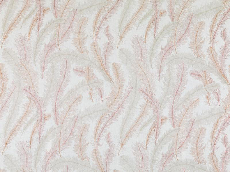 Tissu fantaisie Sandrine, Corail