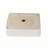 16"X12" White Ceramic Rectangular Vessel Bathroom Sink