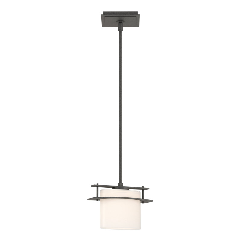 Arc 1 - Light Unique/Statement Geometric Pendant, Long: 12.5" to 57.5", Natural Iron