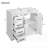 36" Modern Bathroom Vanity with Ceramic Sink