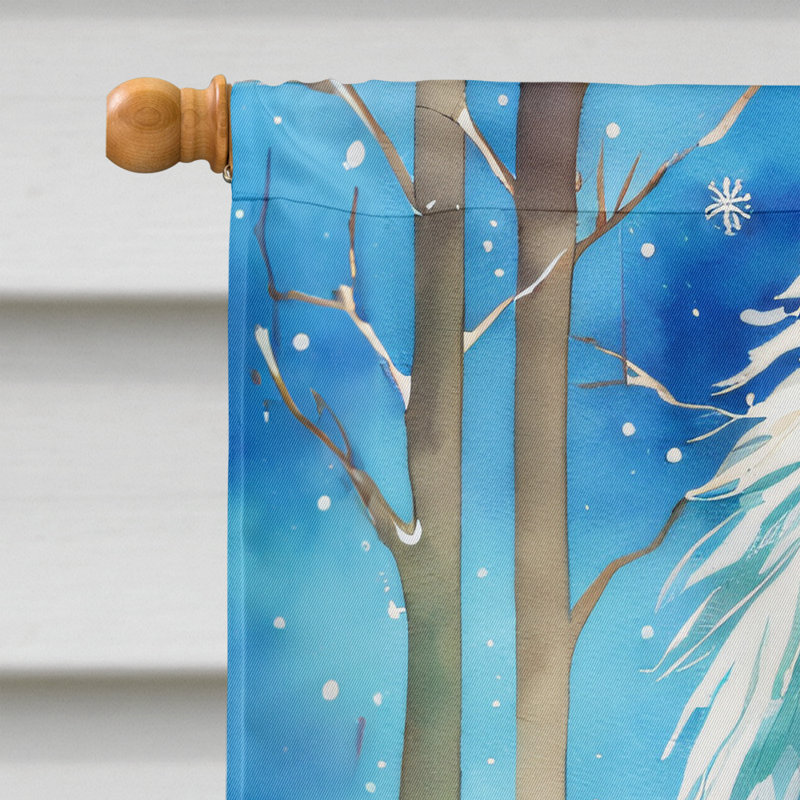 Double Sided Polyester Christmas, 40'' H x 28'' W