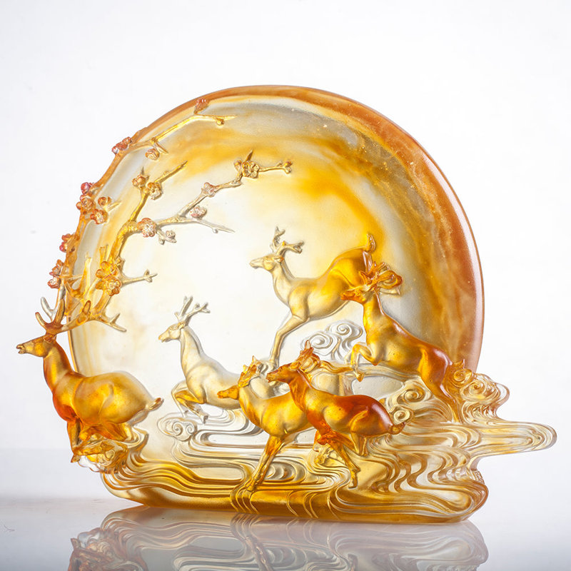 Song of Triumph Deer, Dark Amber/Light Amber