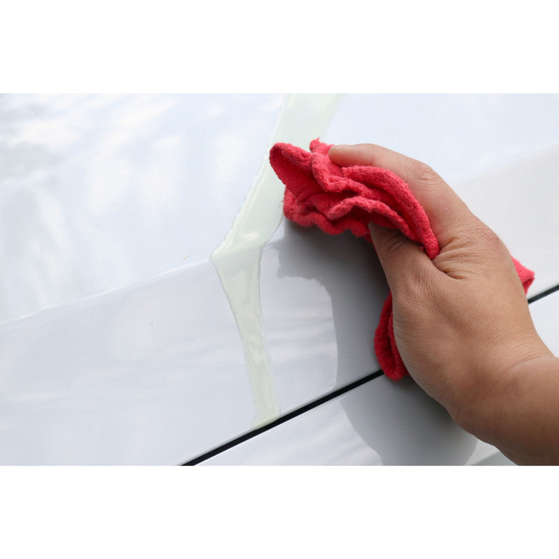 Messy Mechanic Shop Towels Cleaning Cloths, Red, 100