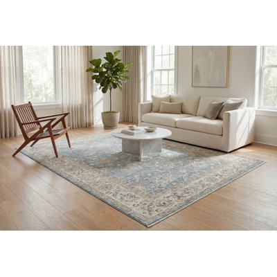 Tashanae 7.10X10.2 10920-580 BLUE/BEIGE