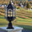 Pier Mount Light Outdoor Post Light Lantern Head