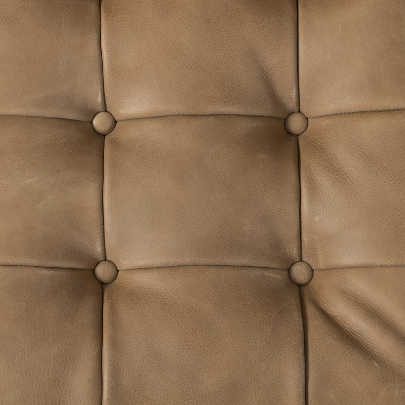 Kensington Armchair, Terra Brown Ash, Palermo Drift Genuine Leather