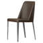 Chaise de salle à manger rembourrée Chromium-22556528