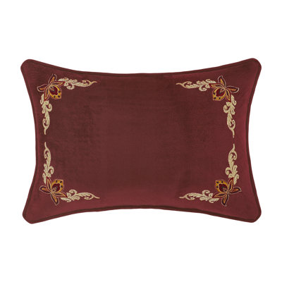 Montecito Red Boudoir Decorative Throw Pillow