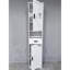 Armoire de salle de bain H 69 po avec 2 portes et 1 tiroir. Gris, tablettes réglables, pour le salon, le vestibule, la cuisine, un grand tiroir de rangement, une salle de bain étroite, une grande capacité-473332628-473332629