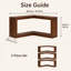 Lot de 3 étagères murales simples en bois, étagères murales, étagères flottantes, présentoir mural décoratif, étagères en bois, présentoir mural à monter soi-même