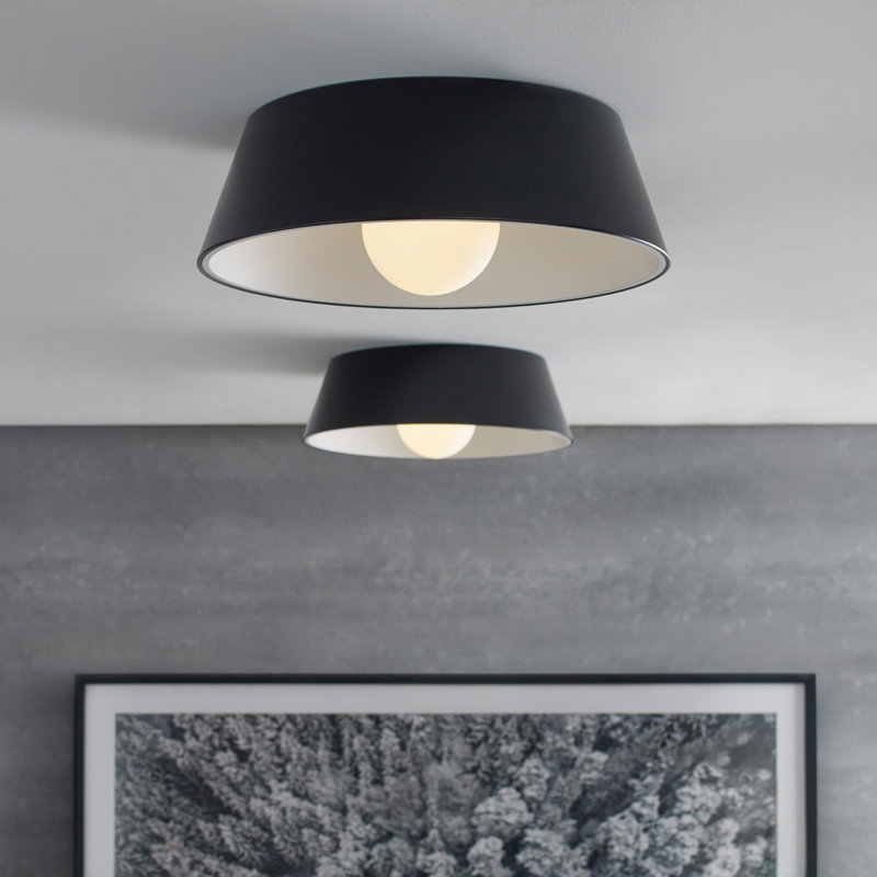 Joni 1 - Light LED Flush Mount, Matte Black