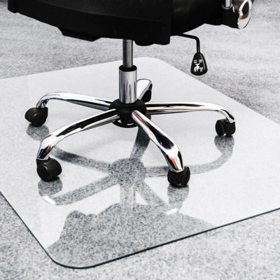Cleartex Heavy Duty Hard Floor Straight  Chair Mat