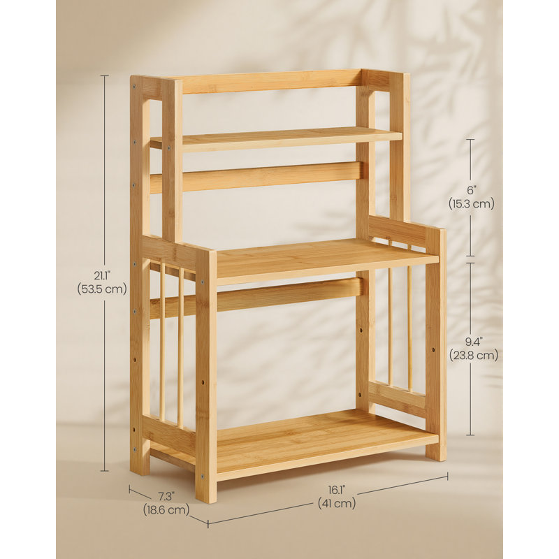 Freestanding Spice Rack, Natural