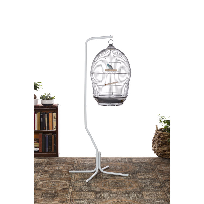 Tristan Steel Dome Top Hanging Bird Cage with Stand