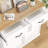 Freestanding 20 Gallon Double Tilt Out Trash Cabinet for Kitchen & Living Room