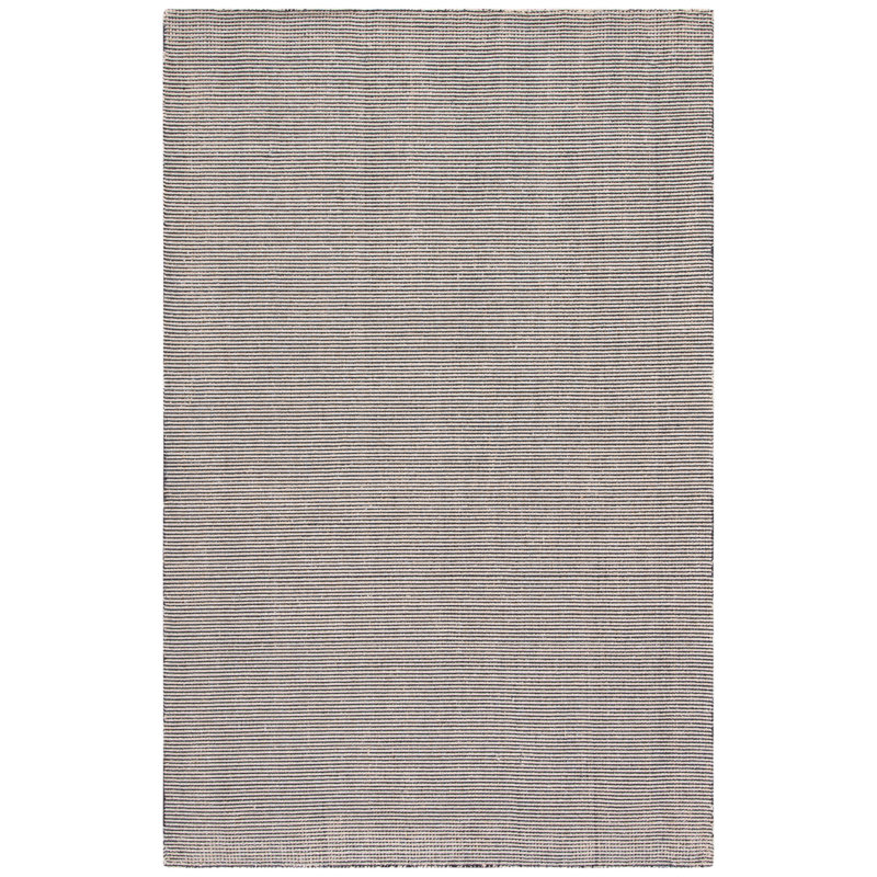 Tapis rayé performance tissé à la main Elliza, Rectangle 5 pi x 8 pi