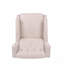 Fauteuil inclinable Mid-Century en tissu à oreilles