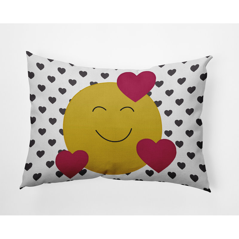 Coussin décoratif en polyester intérieur / extérieur, H 14 po x l 20 po, Rectangulaire