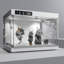 Vitrine intelligente à DEL, boîtes de rangement pour chaussures transparentes avec lumières DEL, vitrine empilable en plastique (1 paquet)-105831789