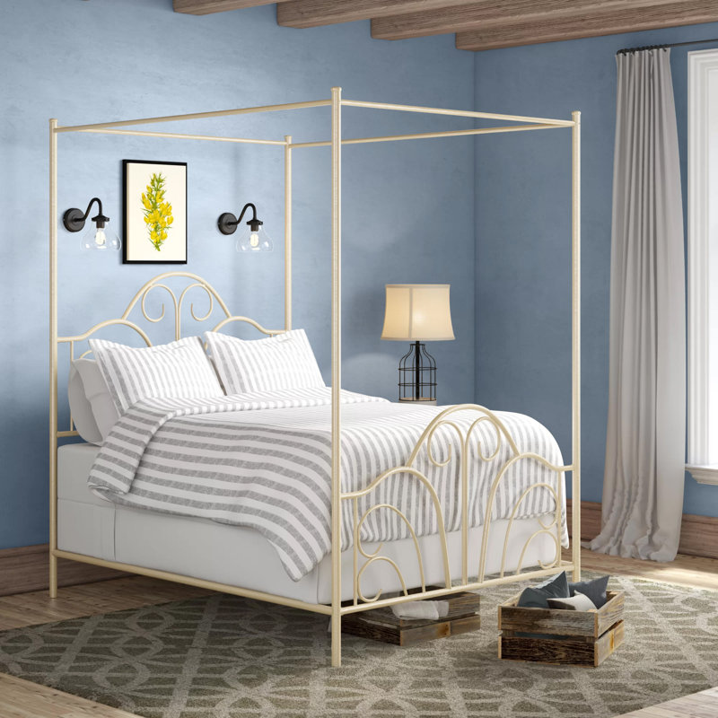 Ishah Metal Canopy Bed