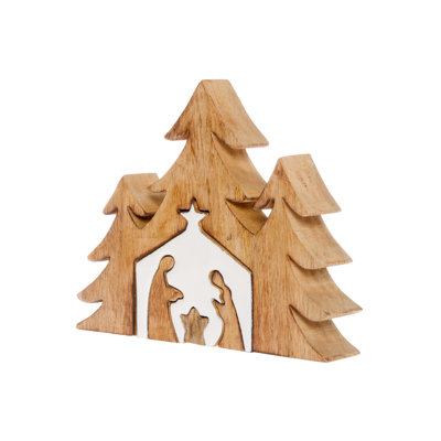 Christmas Tree Puzzle Christmas Figurine