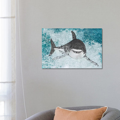 Shark by Angelika Parker - Wrapped Canvas Gallery-Wrapped Canvas Giclée