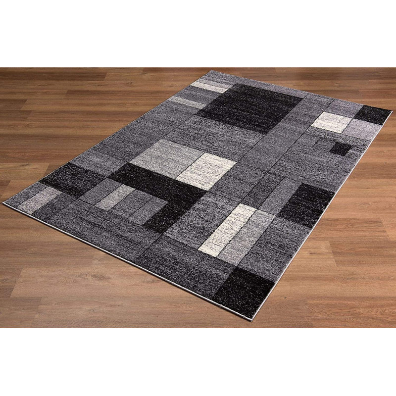 Geometric Indoor Rug, Rectangle 8' x 11'