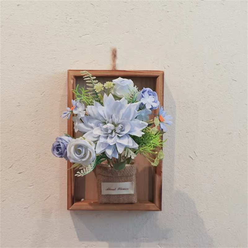 Wall-Mounted Artificial Flower
