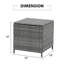 Table d'appoint en osier Caimin-1311071357