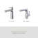 Nibi Single Handle Lavatory Faucet with Top Handle