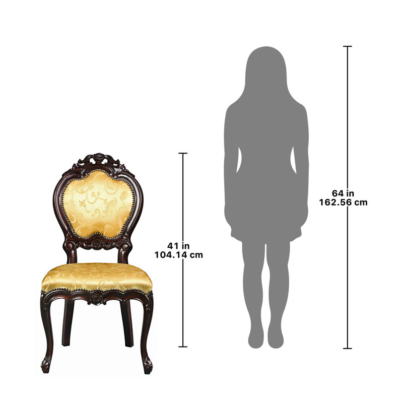 Lady Ambrose King Louis Back Side Chair