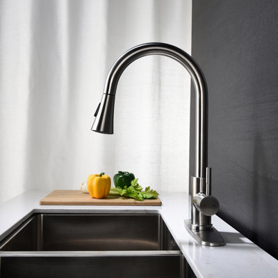 Robinet de cuisine avec douchette extractible
