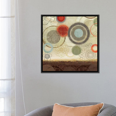 « cercles ii », impression sur toile