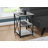 Accent Table, Side, End, Nightstand, Lamp, Grey Laminate, Black Metal, Contemporary, Modern-1607684099