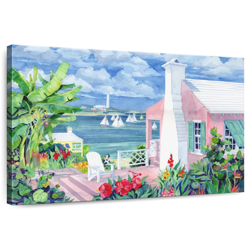 Bermuda Cove, 30" H x 45" W