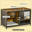 Table de bout pour animal de compagnie, chat en bois