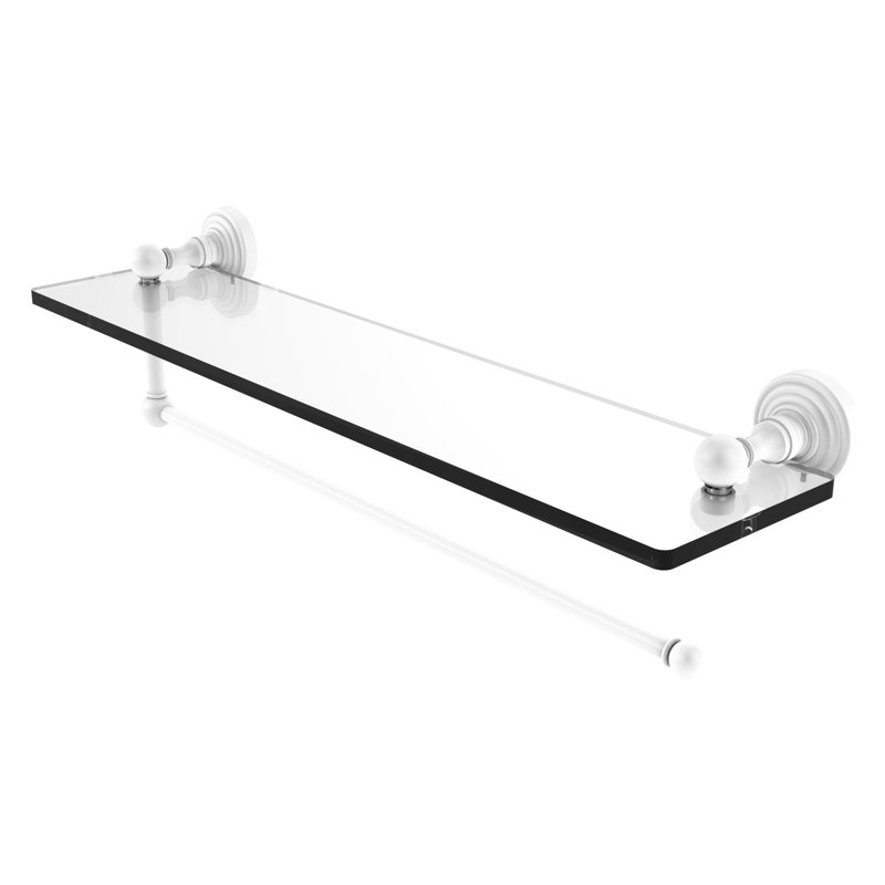 Étagère murale Beresford, Chrome poli, H 5 po x l 22 po x P 5 po