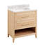 Burfield 30" Single Bathroom Vanity Set with Rectangular Undermount Sink-97945612-97945606-97945605