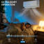 17000 BTU mini pompe à chaleur AC et à chaleur divisée, onduleur WiFi, 230 V, refroidit 1250 pieds carrés Pi, trousse d'installation, écoénergétique