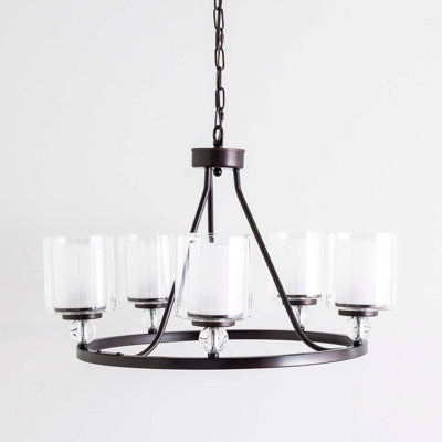 Lustre 5 lumières Bello