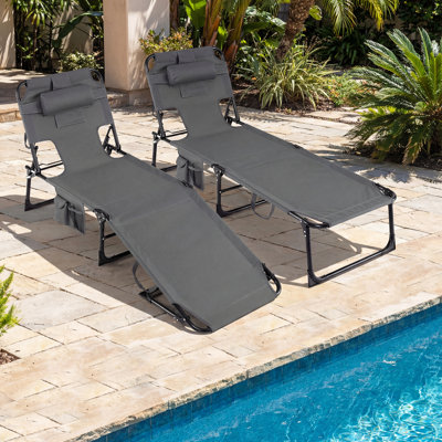 Chaise longue inclinable 76 po Leva