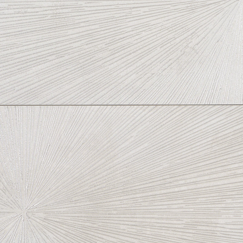Voyager 12" x 48" Porcelain Tile, White