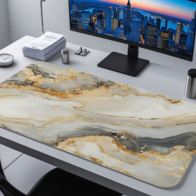 Polyester Desk Pad, 23.6x13.8