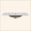 Meuble-lavabo de 36 po avec lavabo supérieur, meuble-lavabo moderne avec 2 tiroirs et tiroir escamotable, meuble-lavabo simple
