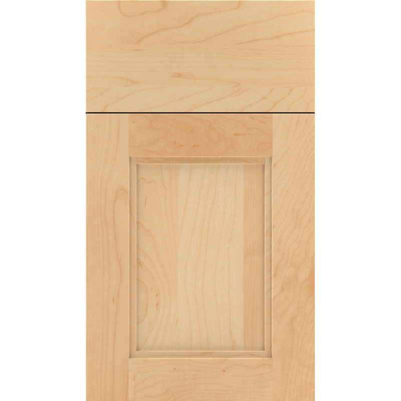 Échantillon de porte à accès complet Dwelling, Frappe avec glacis moka, Cerisier