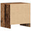 45cm W Manufactured Wood Bedside Table