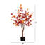 4ft. Pre-Lit Autumn Eucalyptus Artificial Fall Tree with 160 Warm White LED Lights